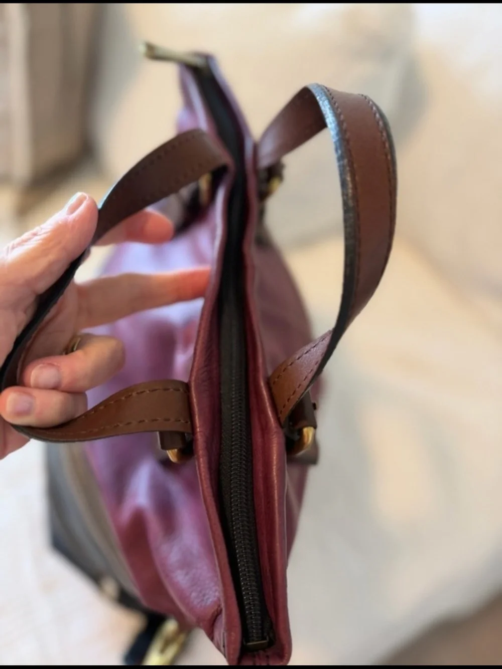 Fossil Explorer Foldover Tote Bag